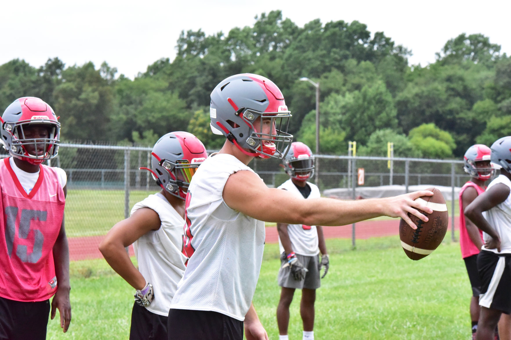 Vineland Football Practice